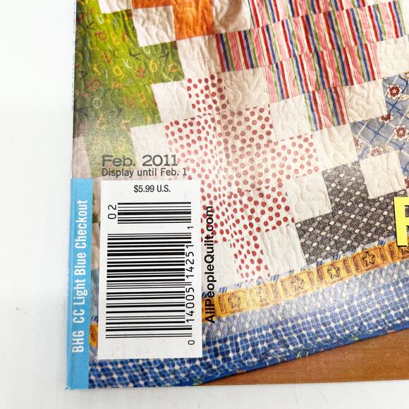 American Patchwork Quilting Magazine‎ Feb 2011 Issue 108 Row By Row Precuts Tips - Picture 2 of 7